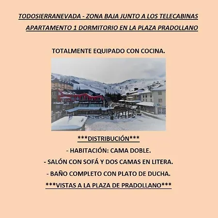 & Snow - Plaza De Pradollano - Junto A Telecabinas By Todosierranevada 아파트