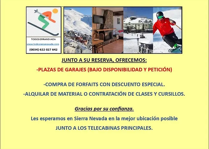 & Snow - Plaza De Pradollano - Junto A Telecabinas By Todosierranevada *